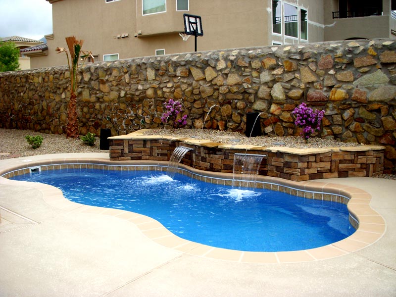 tiling a fiberglass pool
