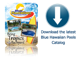 Blue Hawaiian Fiberglass Pools Catalog